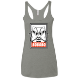 T-Shirts Venetian Grey / X-Small Bobobey Women's Triblend Racerback Tank