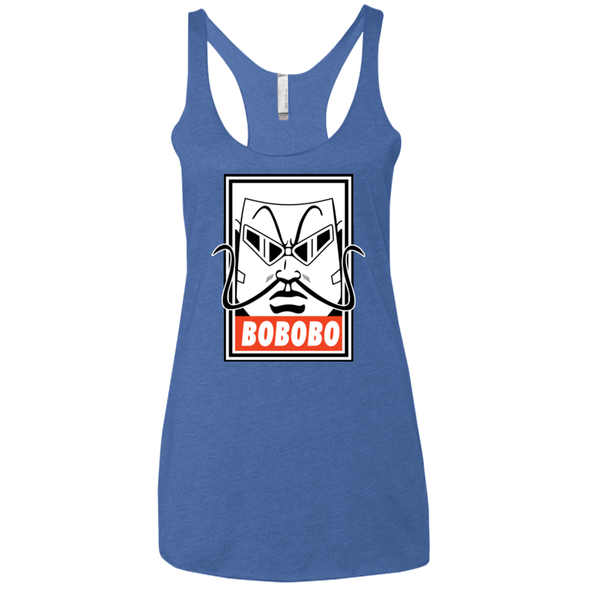 T-Shirts Vintage Royal / X-Small Bobobey Women's Triblend Racerback Tank
