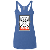 T-Shirts Vintage Royal / X-Small Bobobey Women's Triblend Racerback Tank