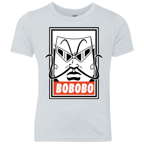T-Shirts Heather White / YXS Bobobey Youth Triblend T-Shirt