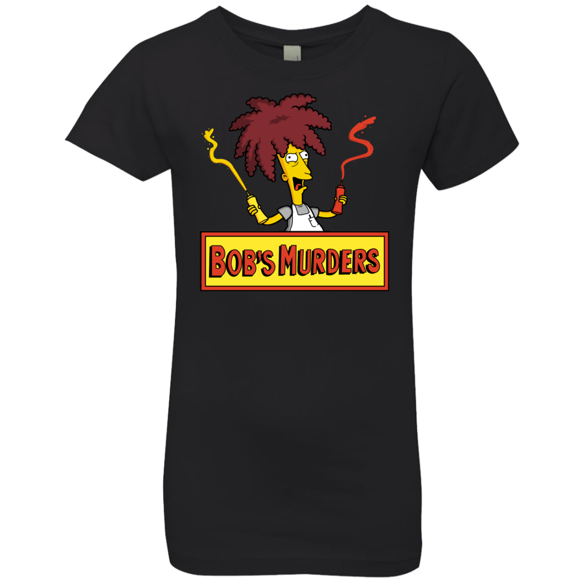 T-Shirts Black / YXS Bobs Murders Girls Premium T-Shirt