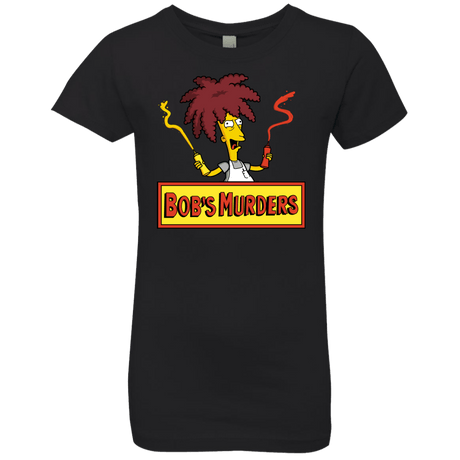 T-Shirts Black / YXS Bobs Murders Girls Premium T-Shirt