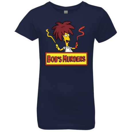 T-Shirts Midnight Navy / YXS Bobs Murders Girls Premium T-Shirt