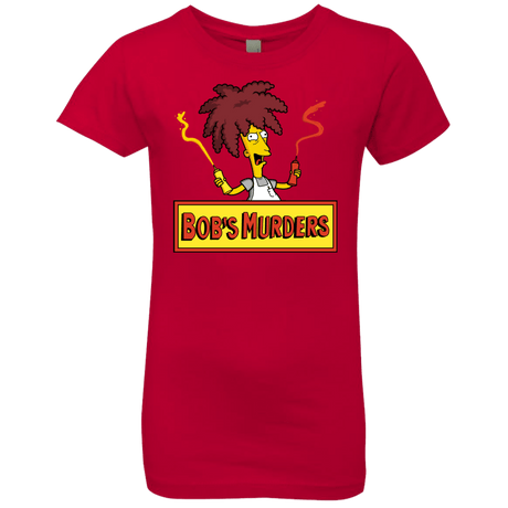 T-Shirts Red / YXS Bobs Murders Girls Premium T-Shirt