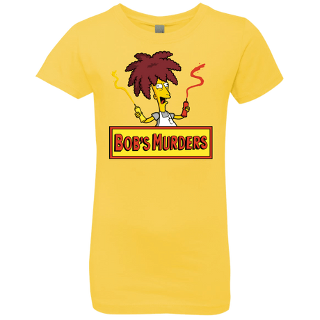 T-Shirts Vibrant Yellow / YXS Bobs Murders Girls Premium T-Shirt