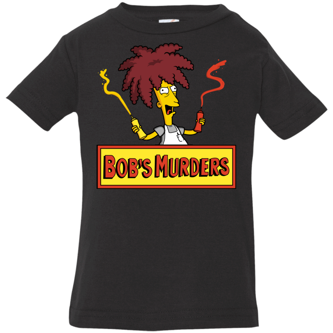 T-Shirts Black / 6 Months Bobs Murders Infant Premium T-Shirt