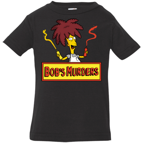 T-Shirts Black / 6 Months Bobs Murders Infant Premium T-Shirt