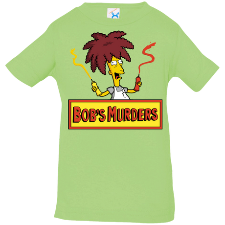 T-Shirts Key Lime / 6 Months Bobs Murders Infant Premium T-Shirt