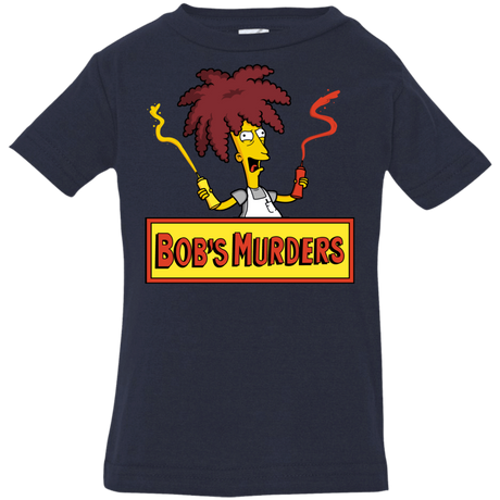 T-Shirts Navy / 6 Months Bobs Murders Infant Premium T-Shirt