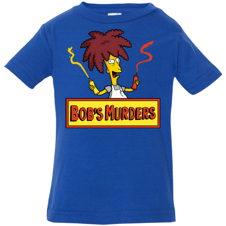 T-Shirts Royal / 6 Months Bobs Murders Infant Premium T-Shirt