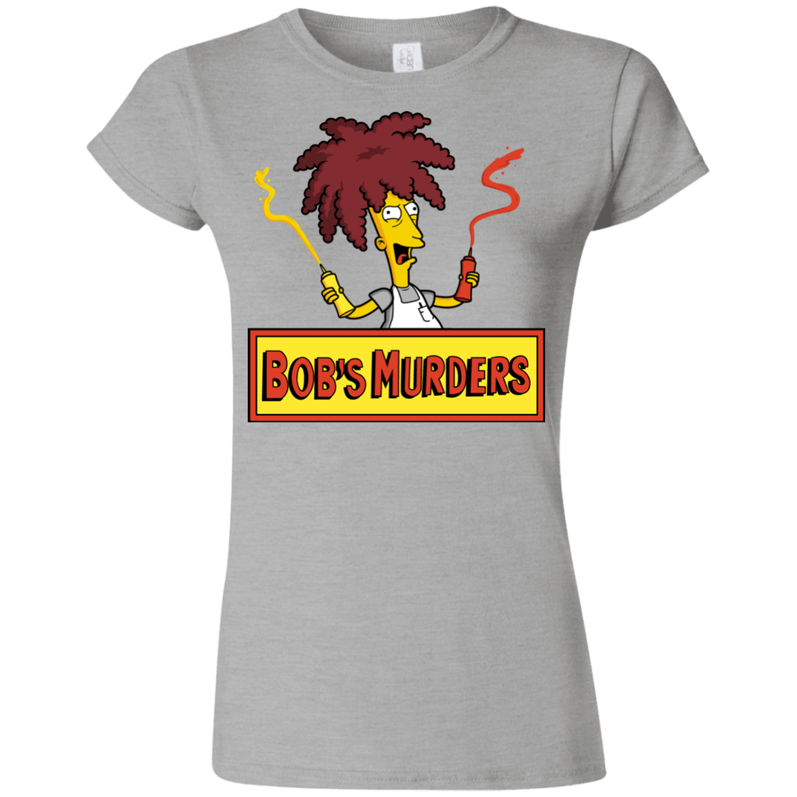 T-Shirts Sport Grey / S Bobs Murders Junior Slimmer-Fit T-Shirt