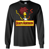 T-Shirts Black / S Bobs Murders Men's Long Sleeve T-Shirt