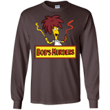 T-Shirts Dark Chocolate / S Bobs Murders Men's Long Sleeve T-Shirt