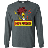 T-Shirts Dark Heather / S Bobs Murders Men's Long Sleeve T-Shirt