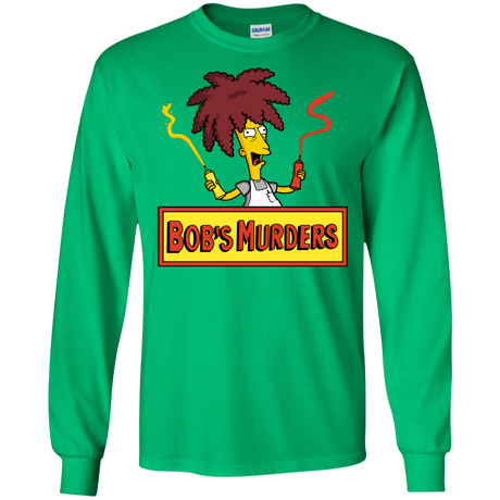 T-Shirts Irish Green / S Bobs Murders Men's Long Sleeve T-Shirt