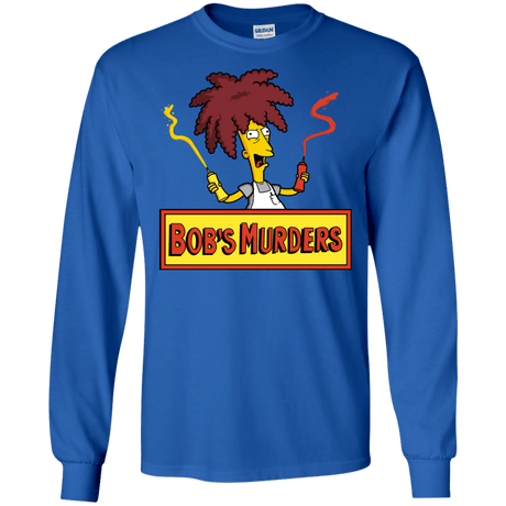 T-Shirts Royal / S Bobs Murders Men's Long Sleeve T-Shirt