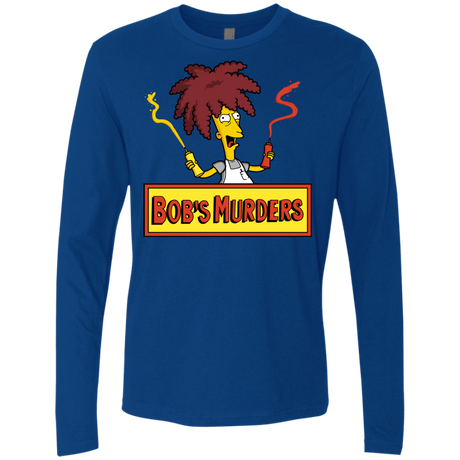 T-Shirts Royal / S Bobs Murders Men's Premium Long Sleeve