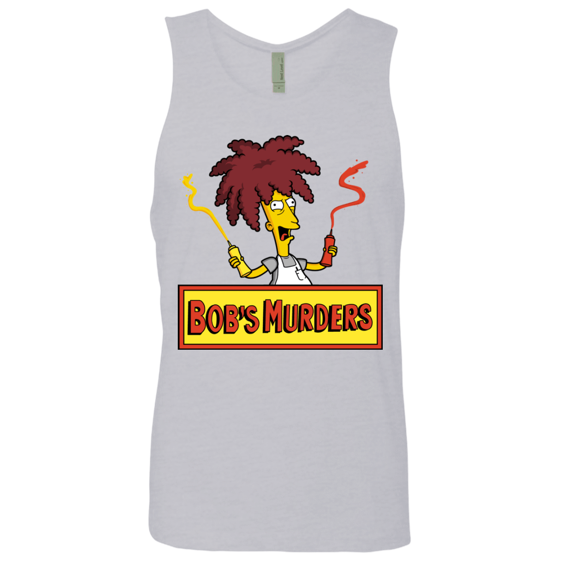 T-Shirts Heather Grey / S Bobs Murders Men's Premium Tank Top