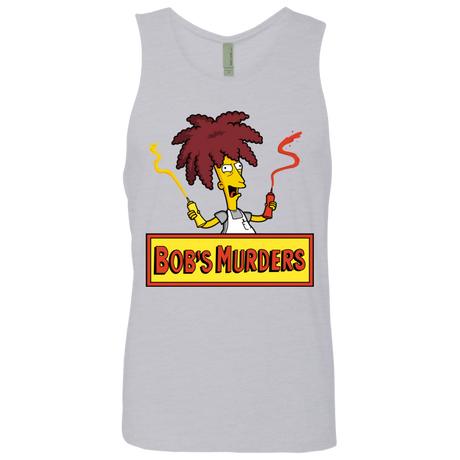 T-Shirts Heather Grey / S Bobs Murders Men's Premium Tank Top