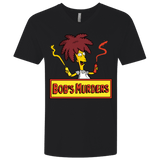 T-Shirts Black / X-Small Bobs Murders Men's Premium V-Neck