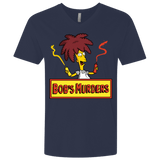 T-Shirts Midnight Navy / X-Small Bobs Murders Men's Premium V-Neck