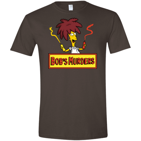 T-Shirts Dark Chocolate / S Bobs Murders Men's Semi-Fitted Softstyle