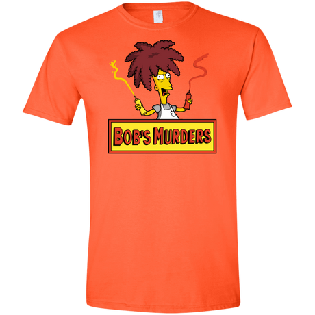 T-Shirts Orange / S Bobs Murders Men's Semi-Fitted Softstyle