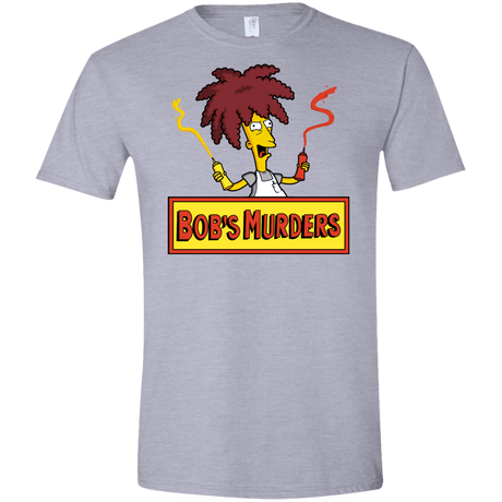 T-Shirts Sport Grey / X-Small Bobs Murders Men's Semi-Fitted Softstyle