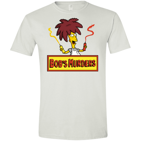 T-Shirts White / X-Small Bobs Murders Men's Semi-Fitted Softstyle