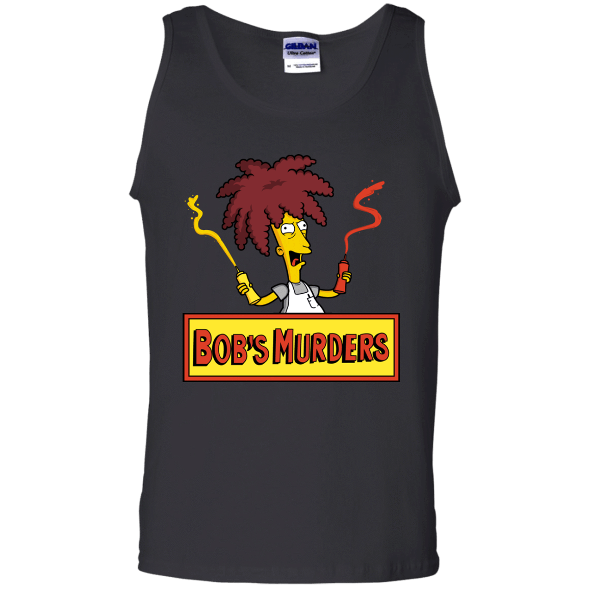 T-Shirts Black / S Bobs Murders Men's Tank Top