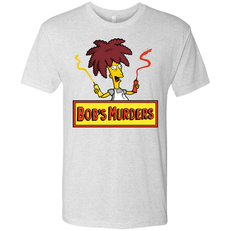 T-Shirts Heather White / S Bobs Murders Men's Triblend T-Shirt