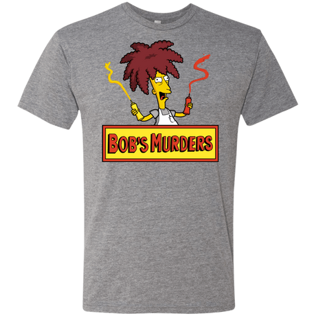 T-Shirts Premium Heather / S Bobs Murders Men's Triblend T-Shirt