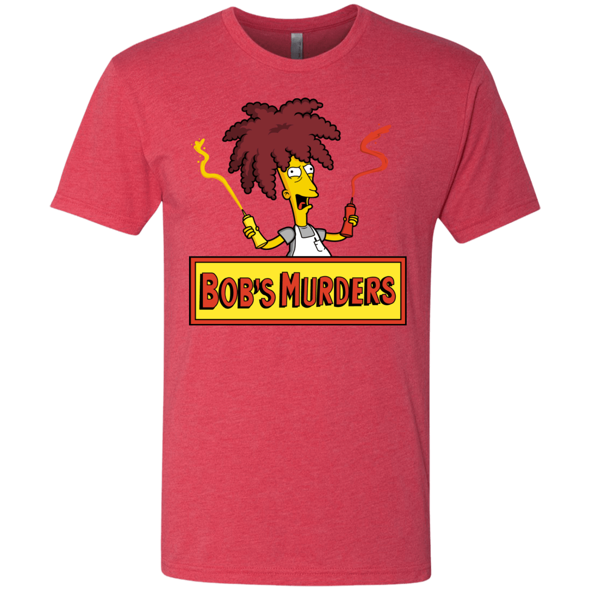 T-Shirts Vintage Red / S Bobs Murders Men's Triblend T-Shirt