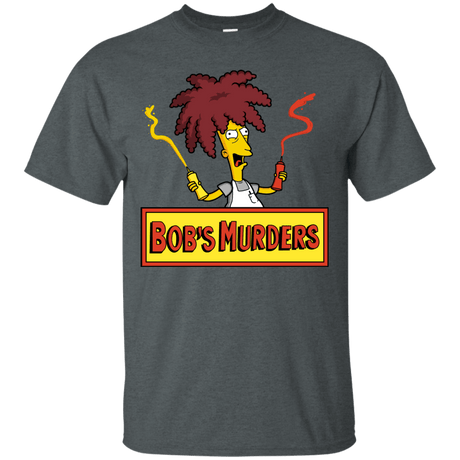 T-Shirts Dark Heather / S Bobs Murders T-Shirt