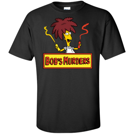 T-Shirts Black / XLT Bobs Murders Tall T-Shirt