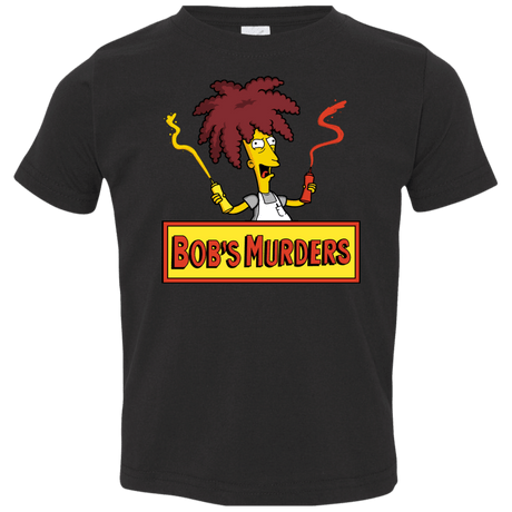 T-Shirts Black / 2T Bobs Murders Toddler Premium T-Shirt