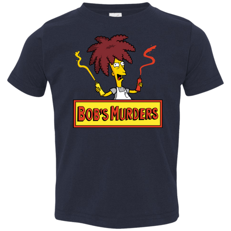 T-Shirts Navy / 2T Bobs Murders Toddler Premium T-Shirt