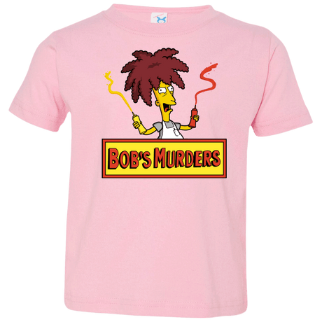 T-Shirts Pink / 2T Bobs Murders Toddler Premium T-Shirt