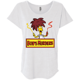 T-Shirts Heather White / X-Small Bobs Murders Triblend Dolman Sleeve