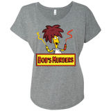 T-Shirts Premium Heather / X-Small Bobs Murders Triblend Dolman Sleeve