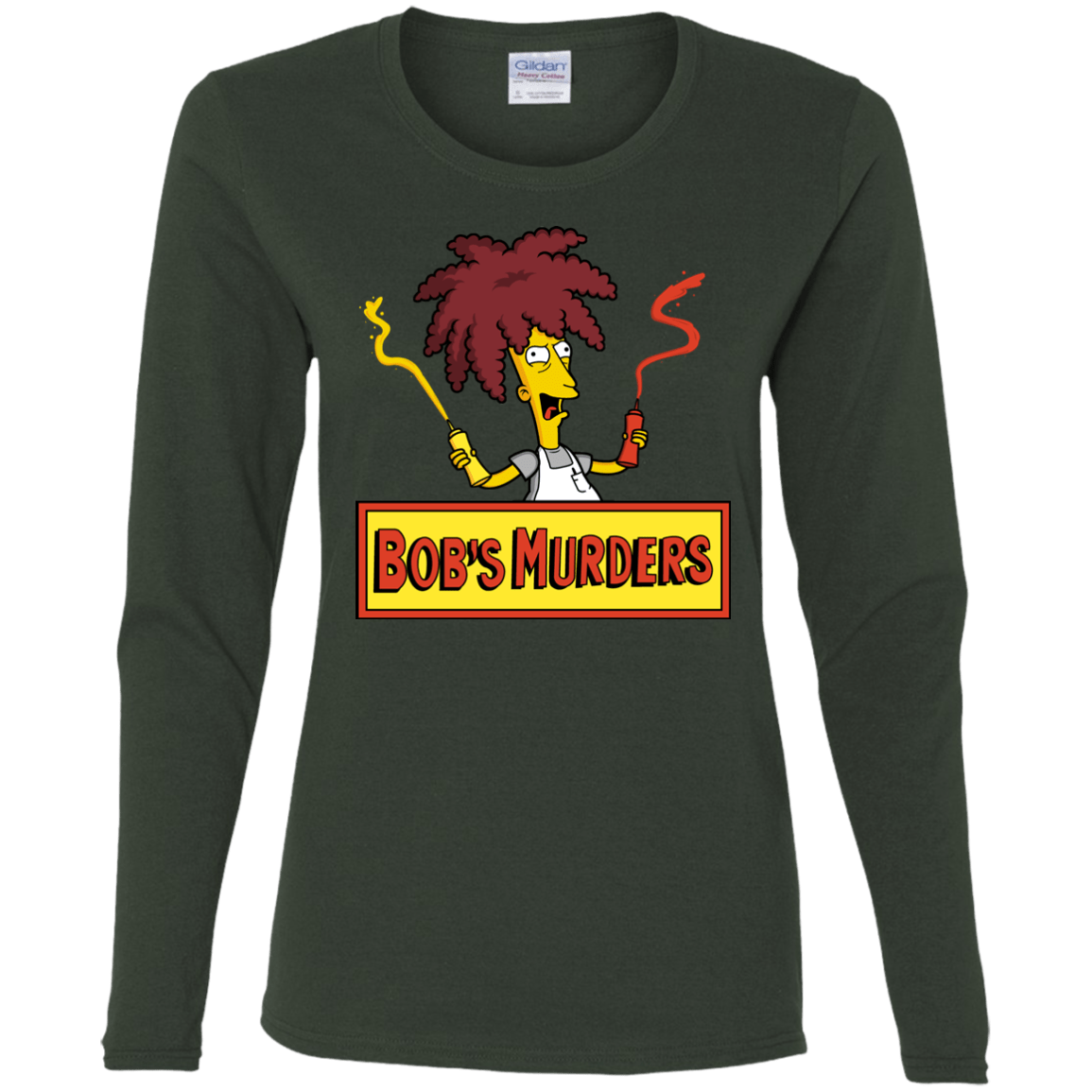 T-Shirts Forest / S Bobs Murders Women's Long Sleeve T-Shirt