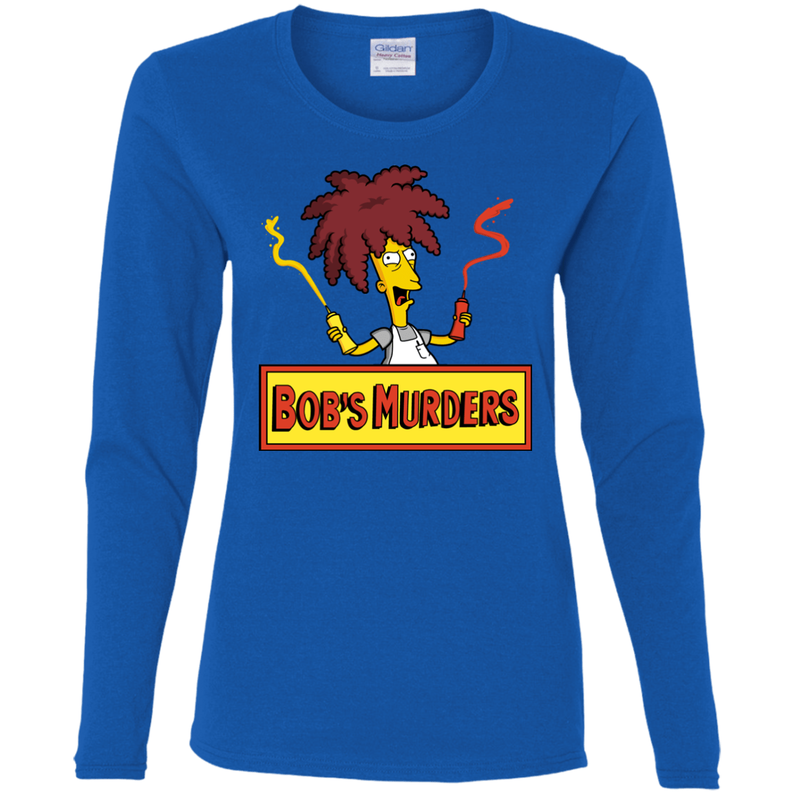 T-Shirts Royal / S Bobs Murders Women's Long Sleeve T-Shirt