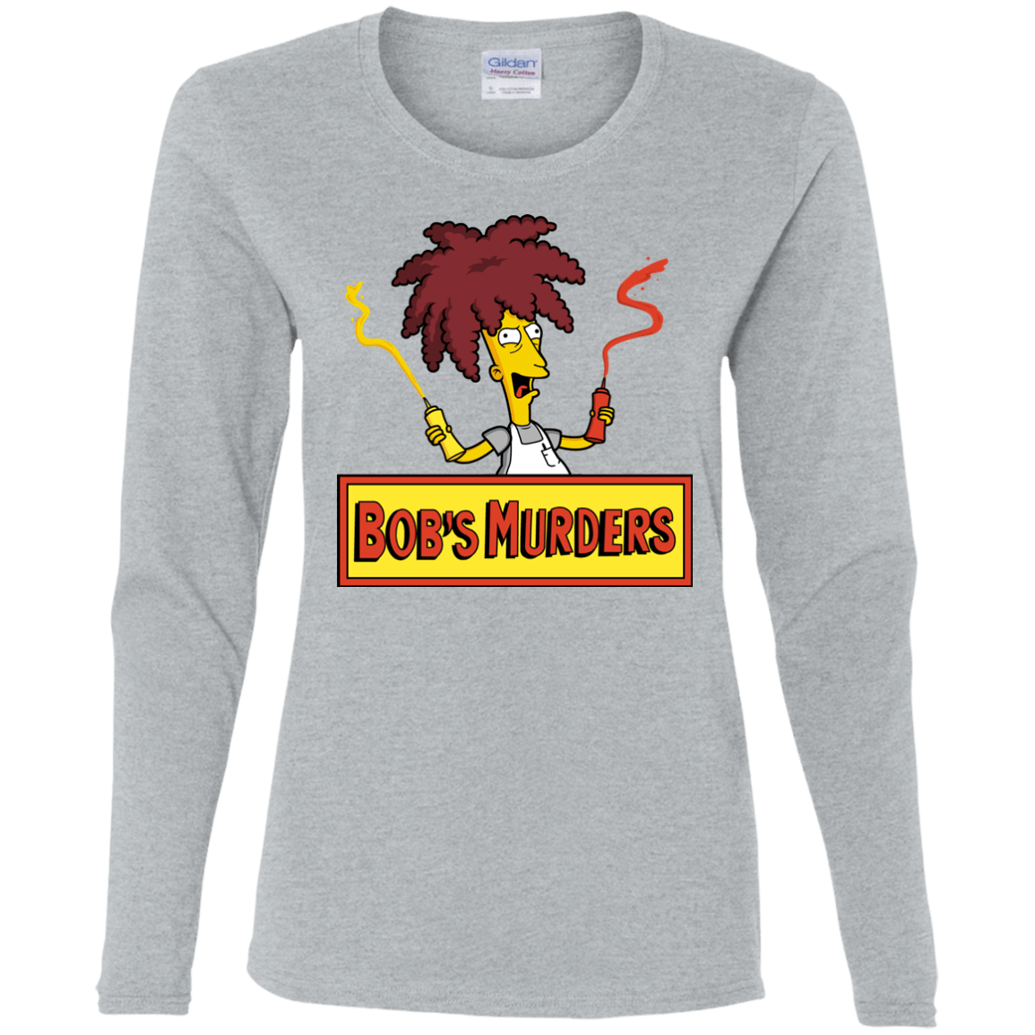 T-Shirts Sport Grey / S Bobs Murders Women's Long Sleeve T-Shirt