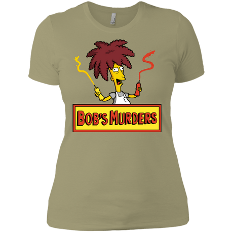 T-Shirts Light Olive / X-Small Bobs Murders Women's Premium T-Shirt