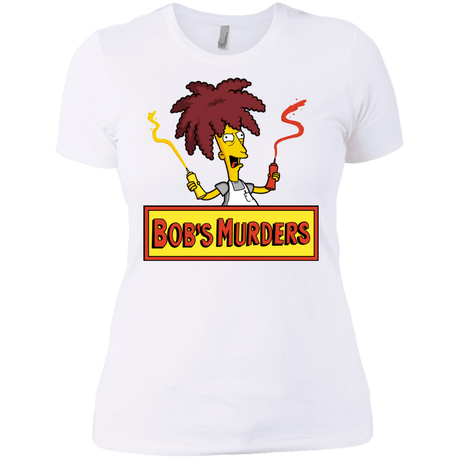 T-Shirts White / X-Small Bobs Murders Women's Premium T-Shirt