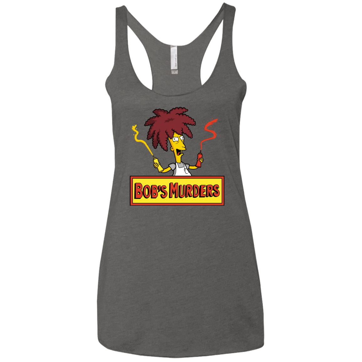 T-Shirts Premium Heather / X-Small Bobs Murders Women's Triblend Racerback Tank