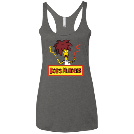 T-Shirts Premium Heather / X-Small Bobs Murders Women's Triblend Racerback Tank