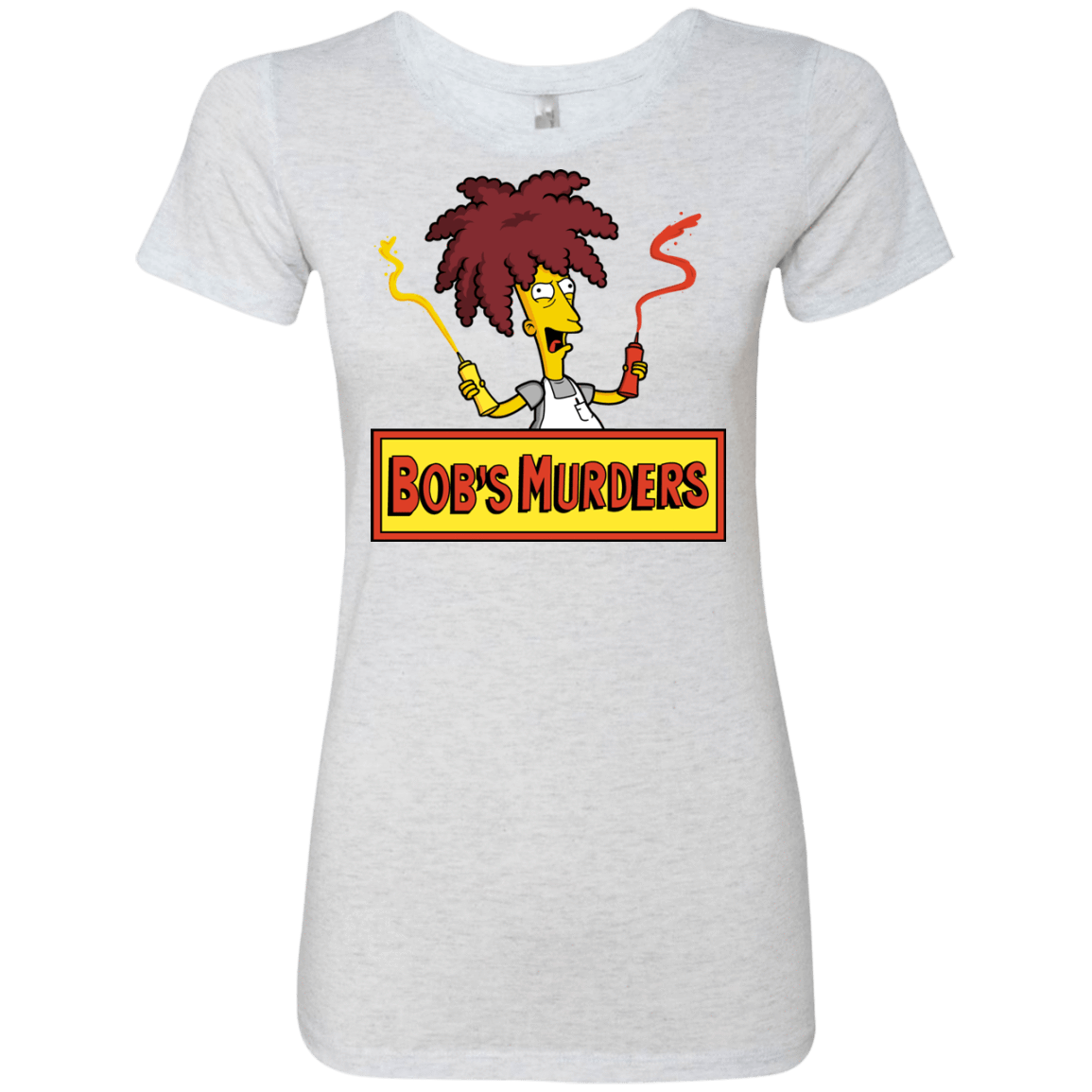 T-Shirts Heather White / S Bobs Murders Women's Triblend T-Shirt