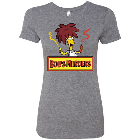T-Shirts Premium Heather / S Bobs Murders Women's Triblend T-Shirt