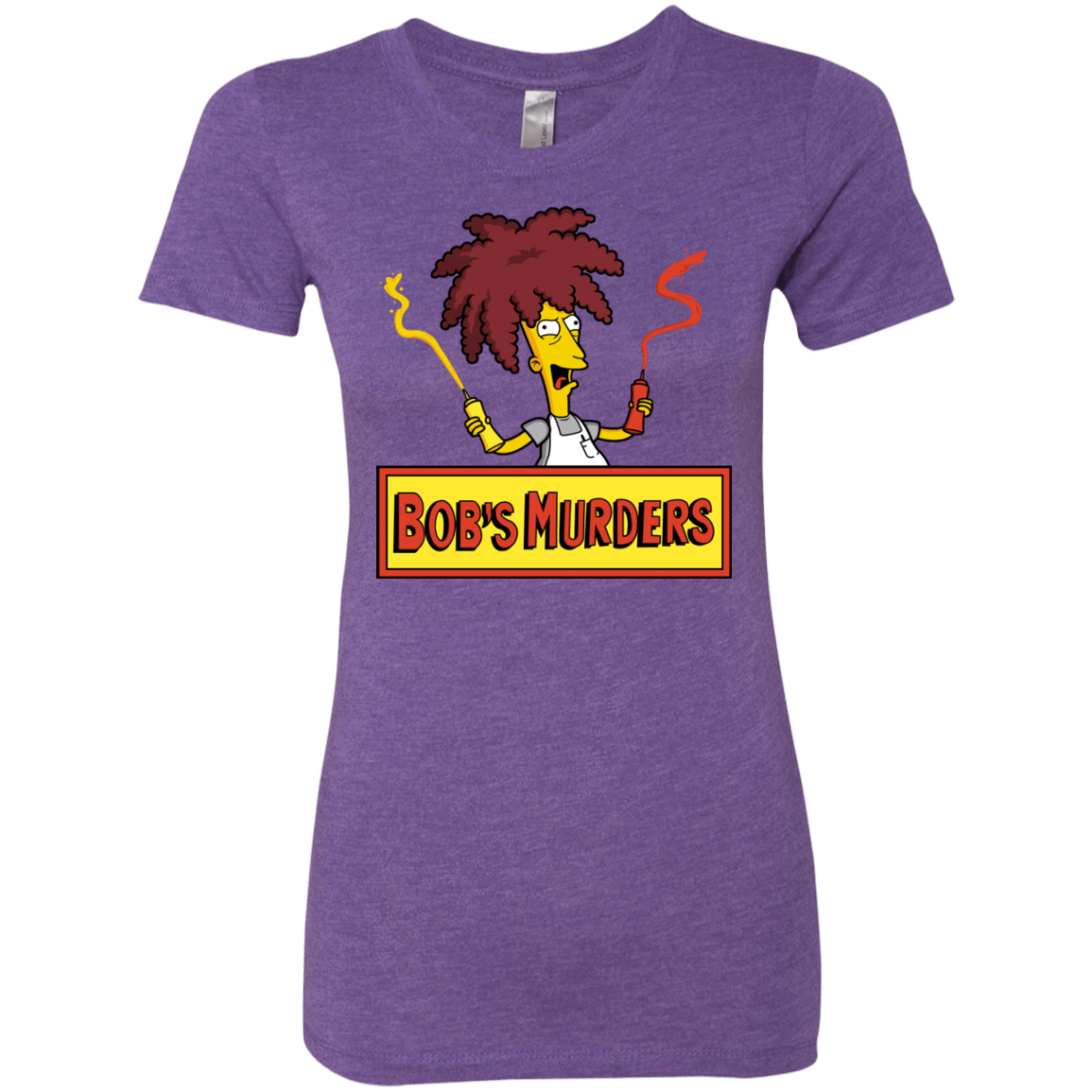 T-Shirts Purple Rush / S Bobs Murders Women's Triblend T-Shirt